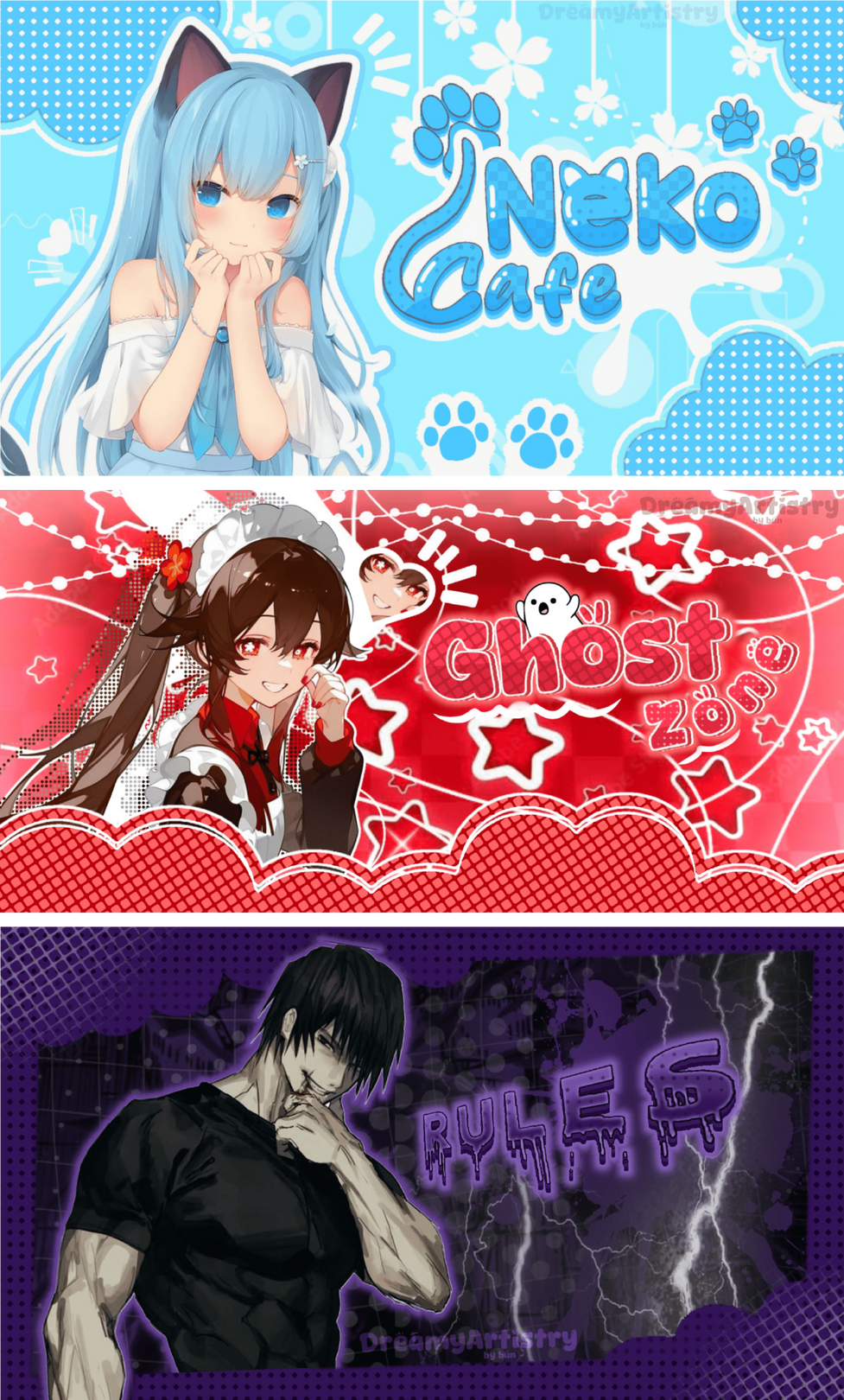 Dreamyland | Discord | Channel Banners